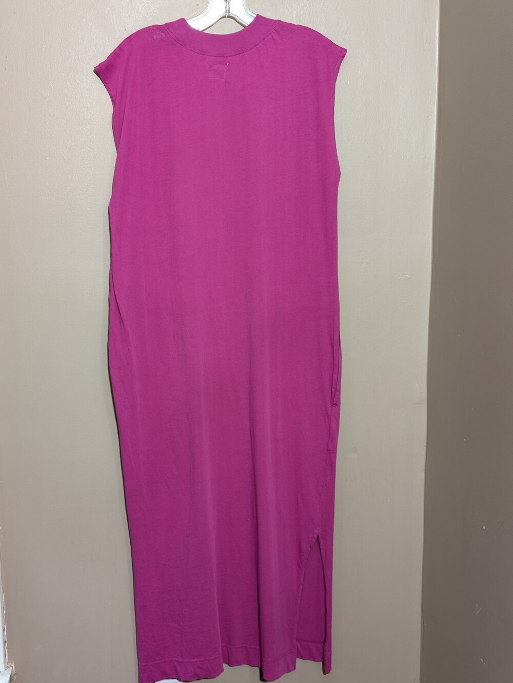 Free People Beach All Day Long Midi T-Shirt Dress Sz Small - Picture 8 of 8